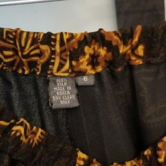 Kay Unger Top and Flowing Pants with Accent Scarf - Picture 6 of 7